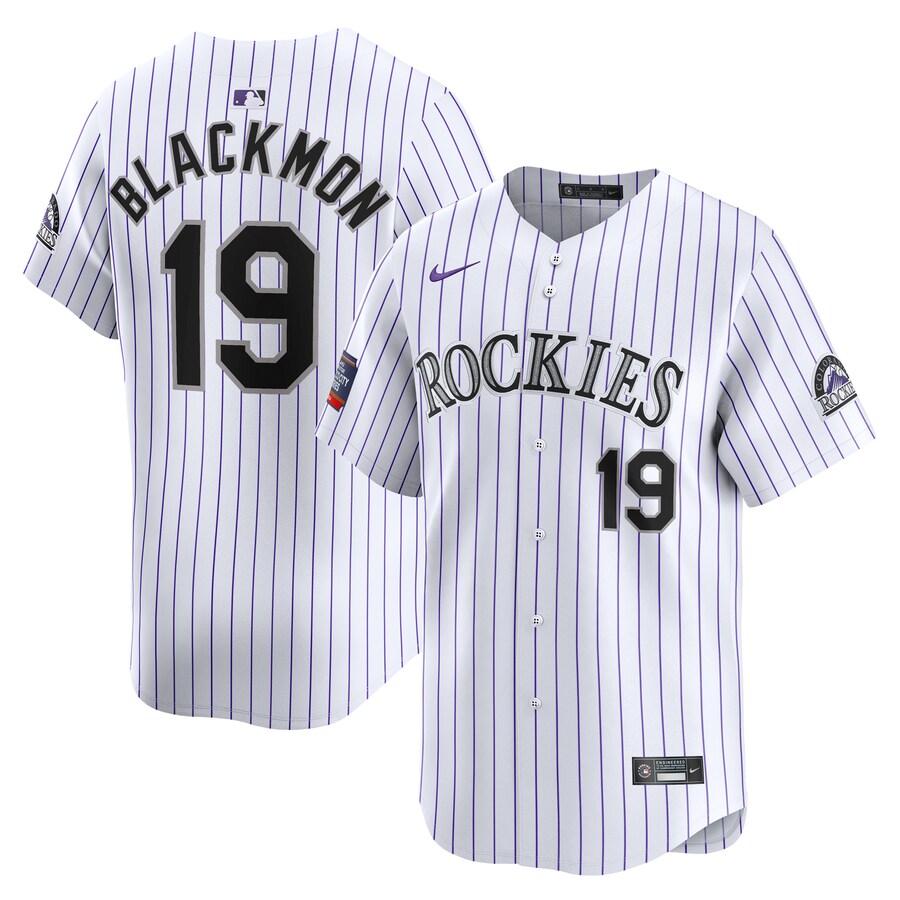 Charlie Blackmon Colorado Rockies 2024 MLB World Tour Mexico City Series Home Limited Player Jersey White