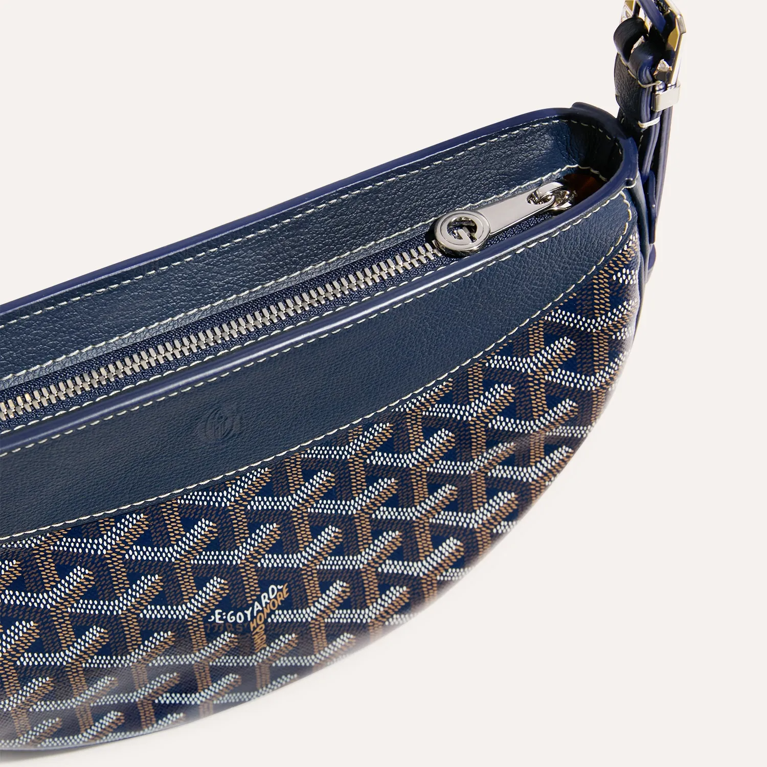 Goyard Hirondelle Bag – Bagistry Closet 25cm Navy Blue