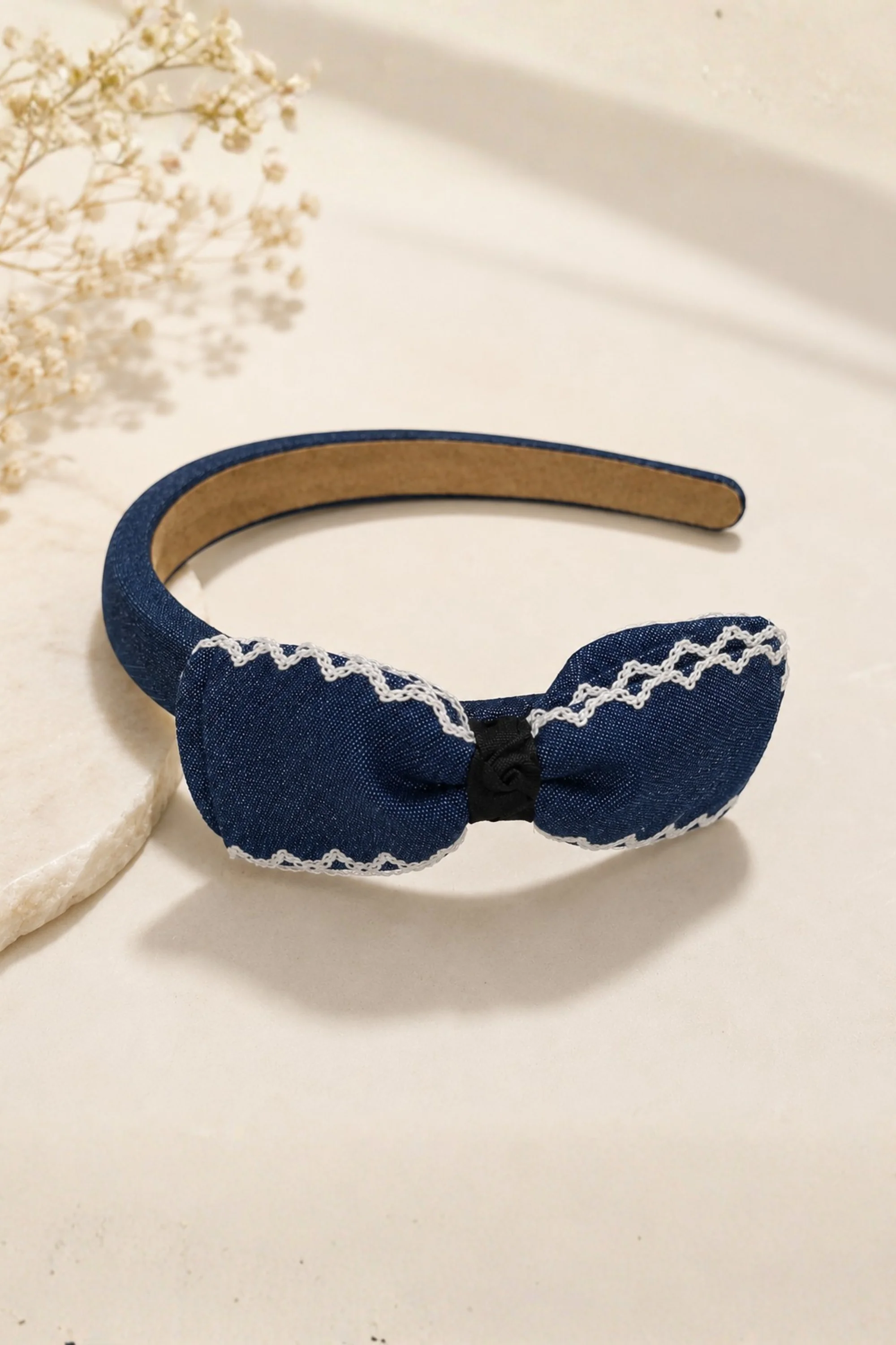 Belle Lace Bow Hairband