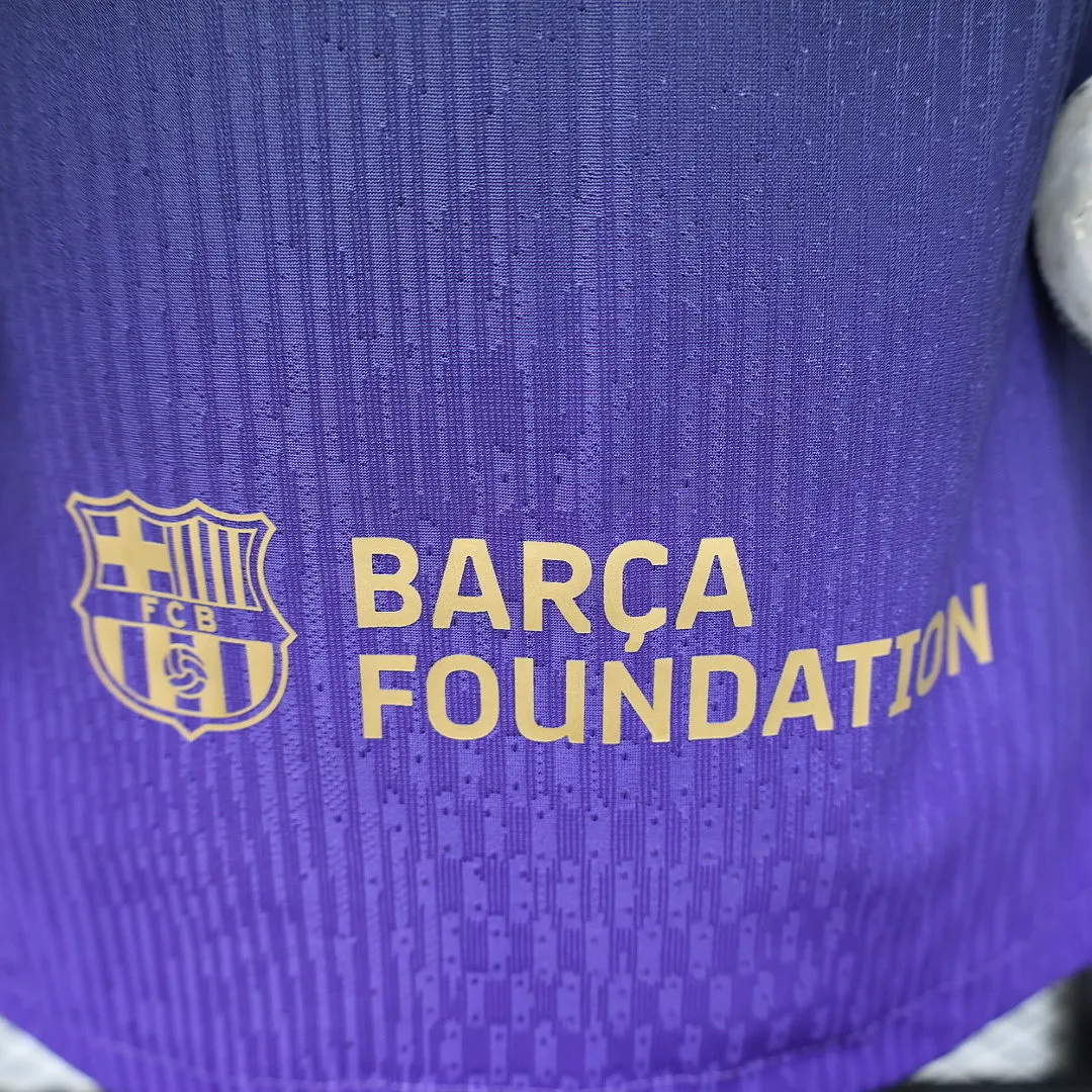 2026/27 La Liga Barcelona Team Away Football Jersey Player Version - JerseyFun