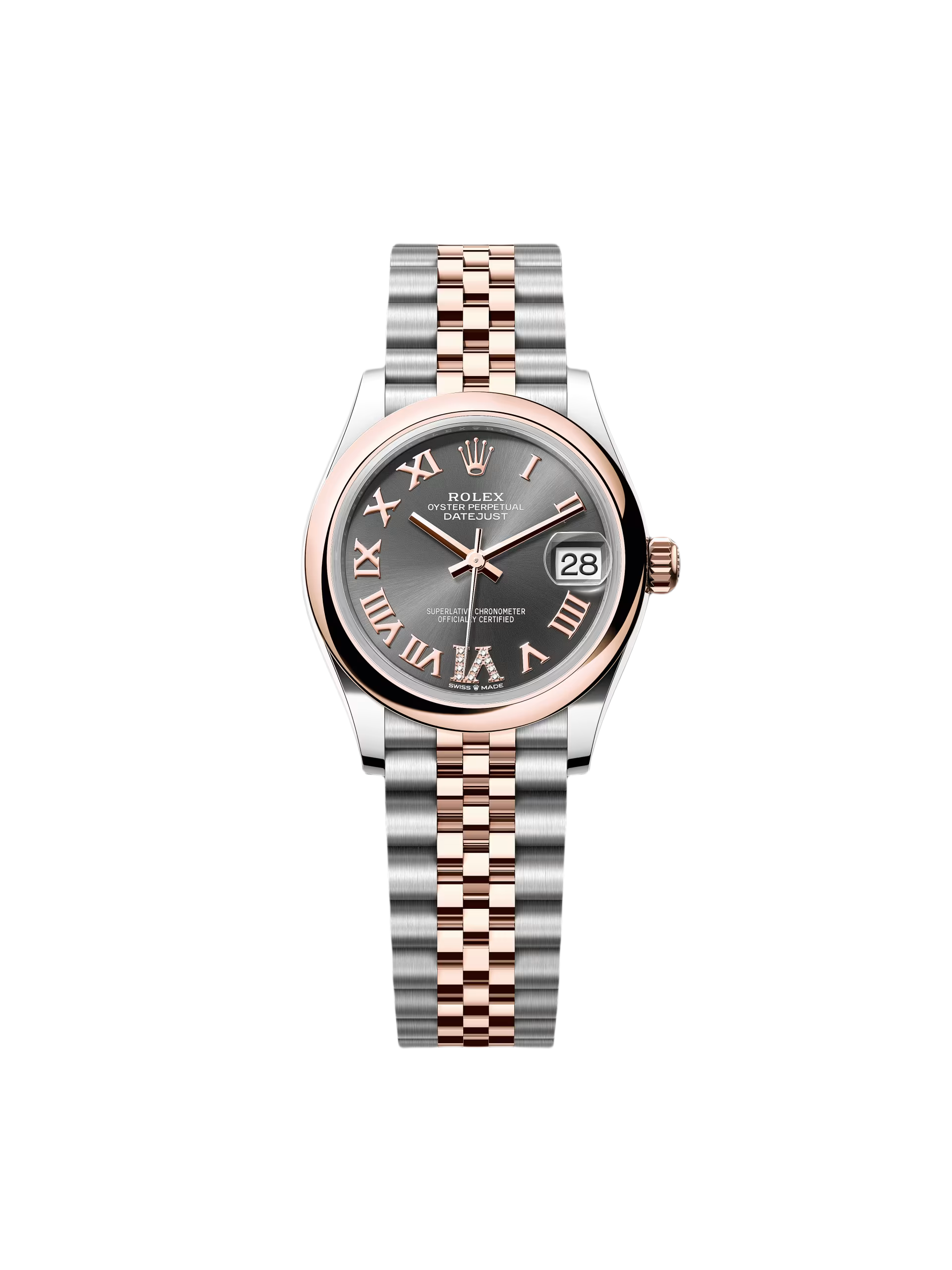Rolex Datejust m278241-0029/0030 Slate 31mm Dial Oyster Bracelet Watch