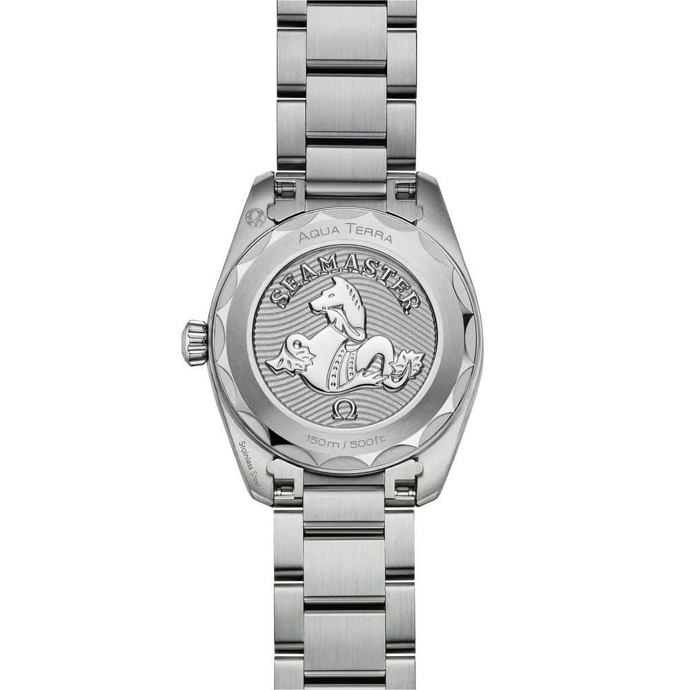 Omega Seamaster Aqua Terra 150M 28 mm White Dial with Diamonds Stainless Steel Bracelet 220.10.28.60.55.001