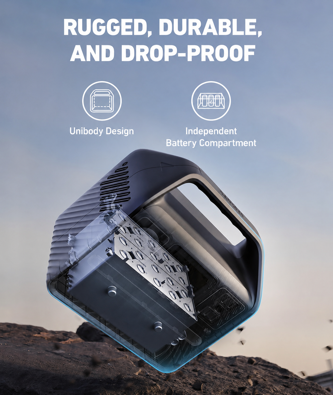 🔥Flash sale- ONLY $29.99🔥521 Portable Power Station -256Wh 6-Port PowerHouse, 300W (Peak 600W) Solar Generator (Solar Panel Optional), 2 AC Outlets, 60W USB-C PD Output