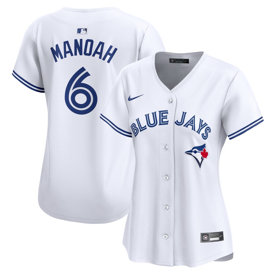 Alek Manoah Toronto Blue Jays Women's Home Limited Player Jersey White