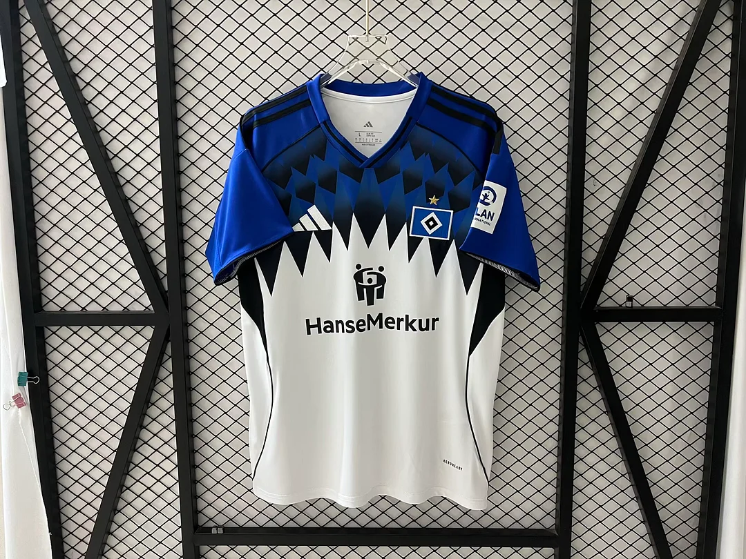 2025/2026 Bundesliga Hamburger Team Home Football Jersey