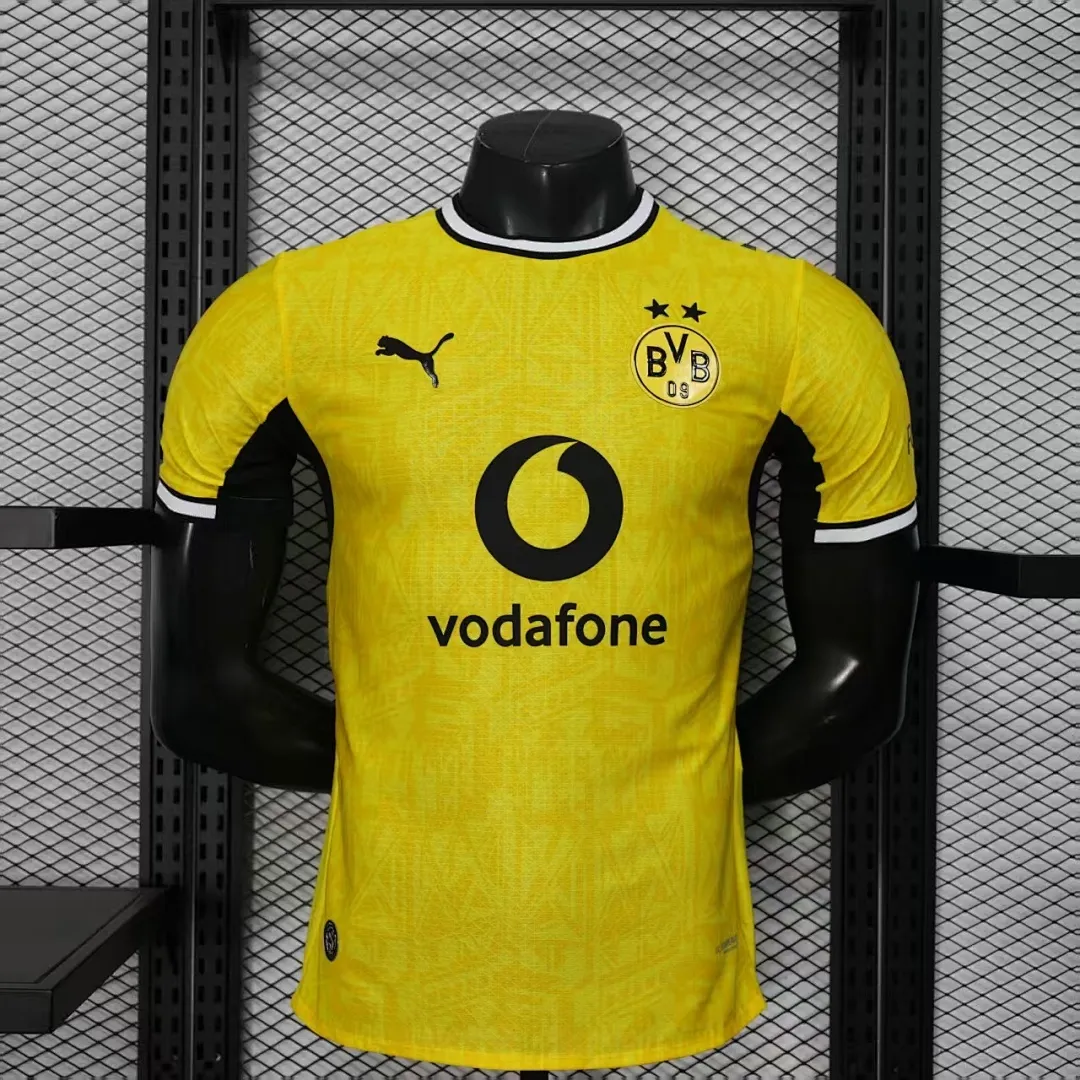2026/27 Bundesliga Dortmund Team Home Football Jersey Player Version - JerseyFun