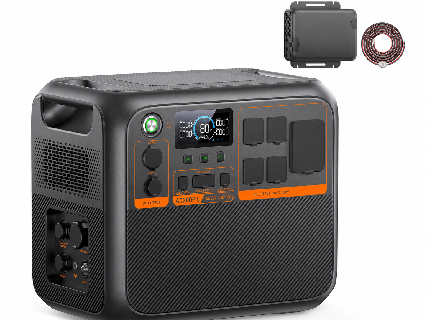 🔥Flash Sale – ONLY $39.99🔥AC180P Portable Power Station, 1800W Power Backup for Home, Camping & Emergency Use
