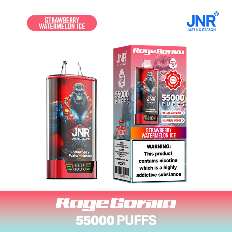 JNR RageGorilla 55K Puffs Disposable Vape