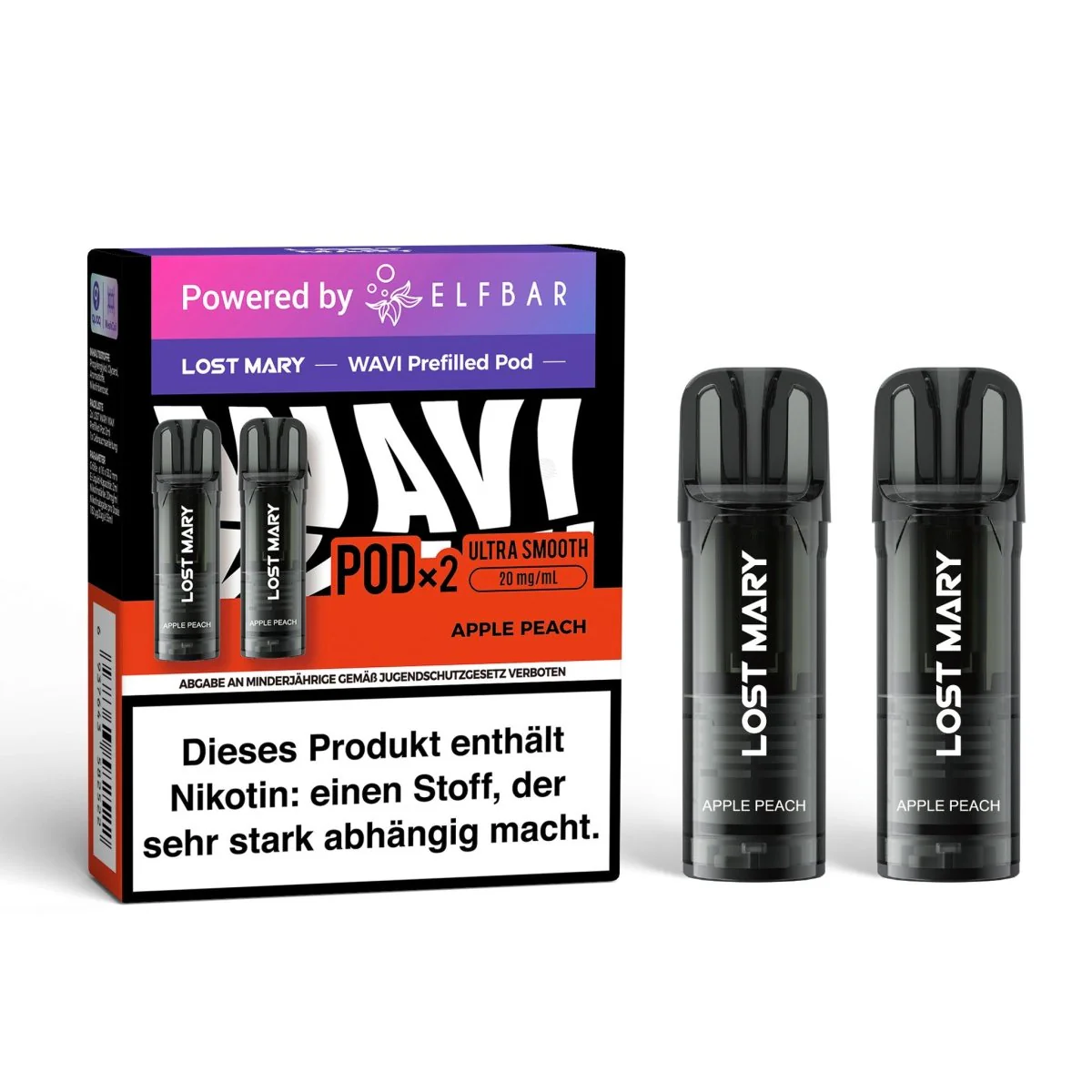 Elfbar ELFA Pods Lost Mary Wavi 20mg/ml 2 Stk.