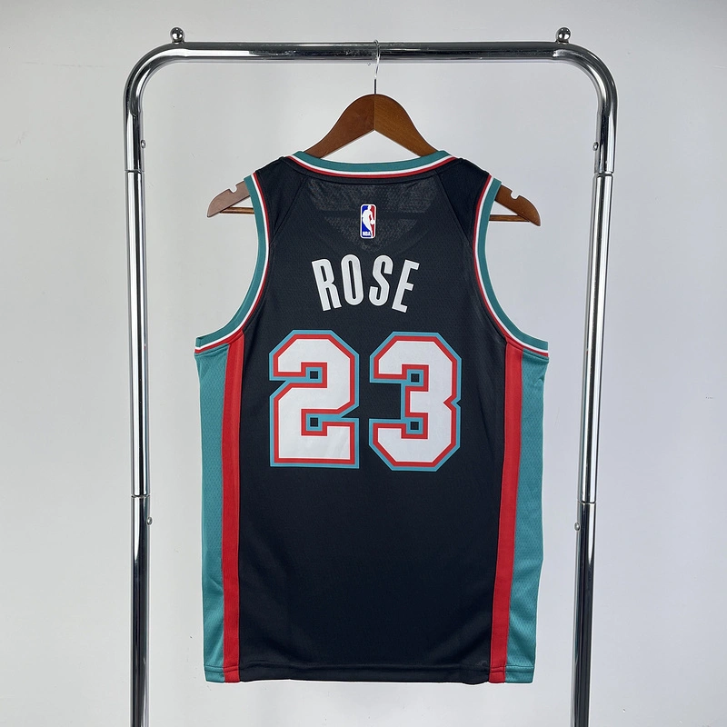 2021 NBA Memphis Grizzlies 23 ROSE Basketball Jersey