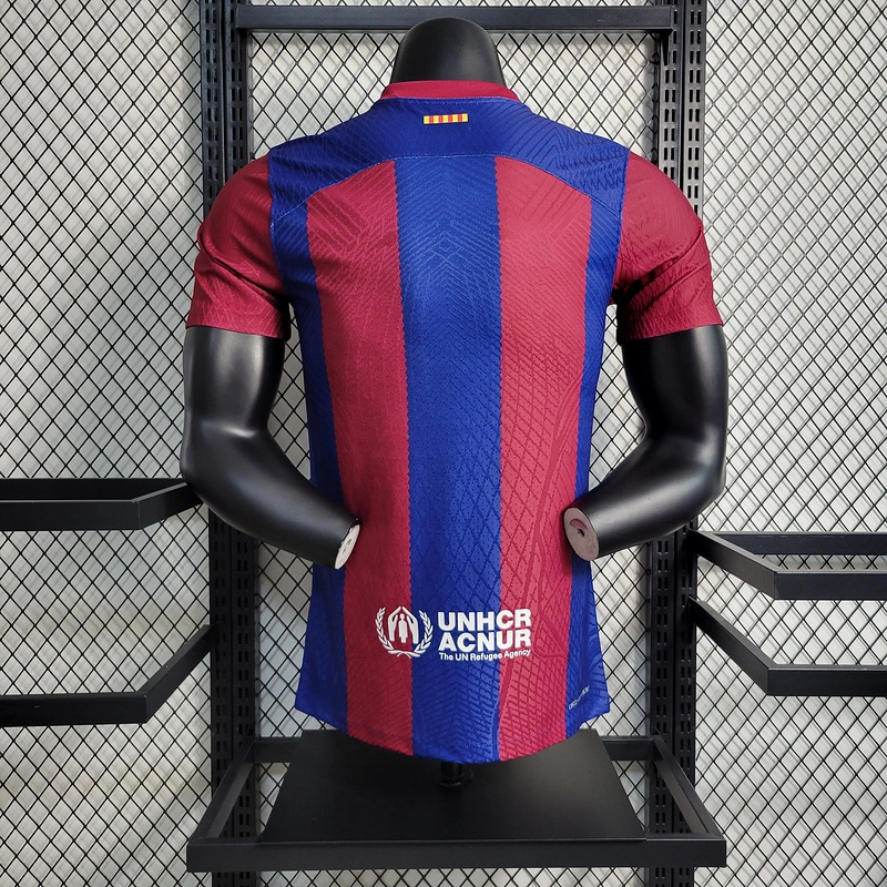 Players 2023-24 Barcelona Home GAVI LEWANDOWSKI F. DE JONG PEDRI FERMíN Football jersey