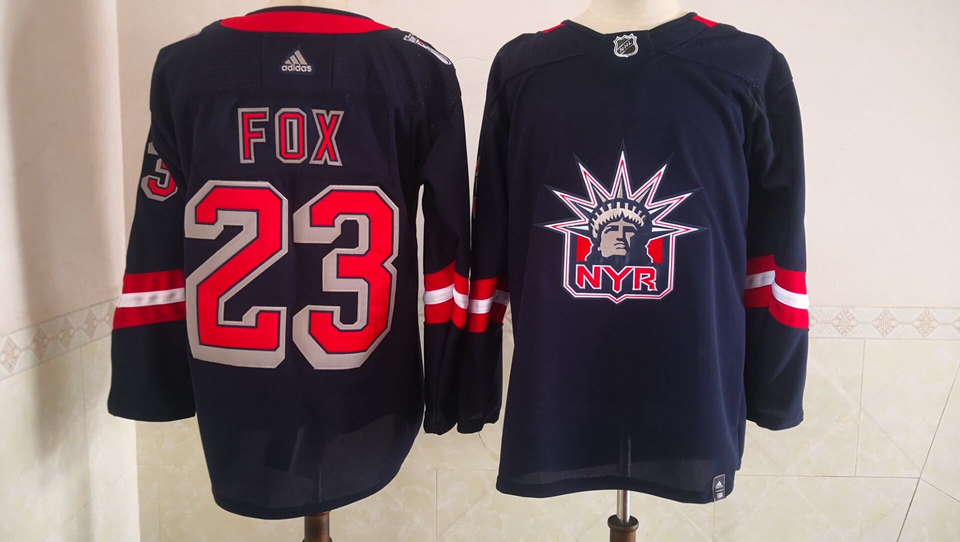 NHL New York Rangers FOX # 23 Jersey