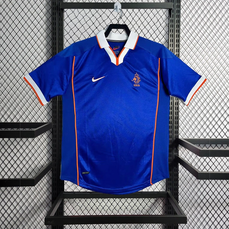 Retro 1998 Netherlands Away football jersey retro