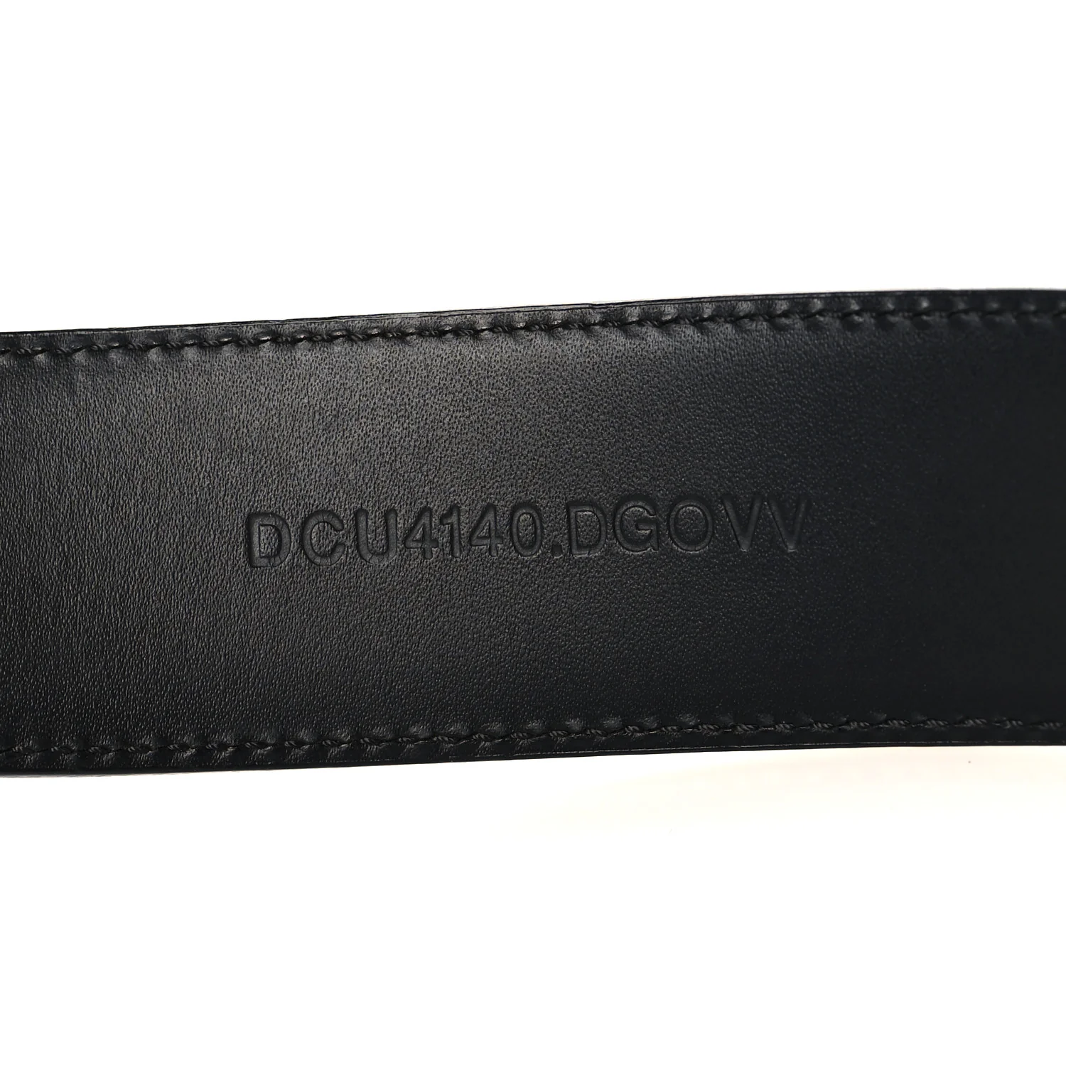 Textured Calfskin 4cm La Medusa 100 40 Belt 100 40 Black