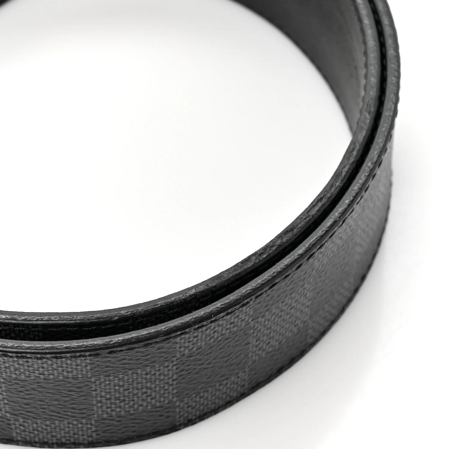 Damier Graphite Calfskin Belt 85 34 Black