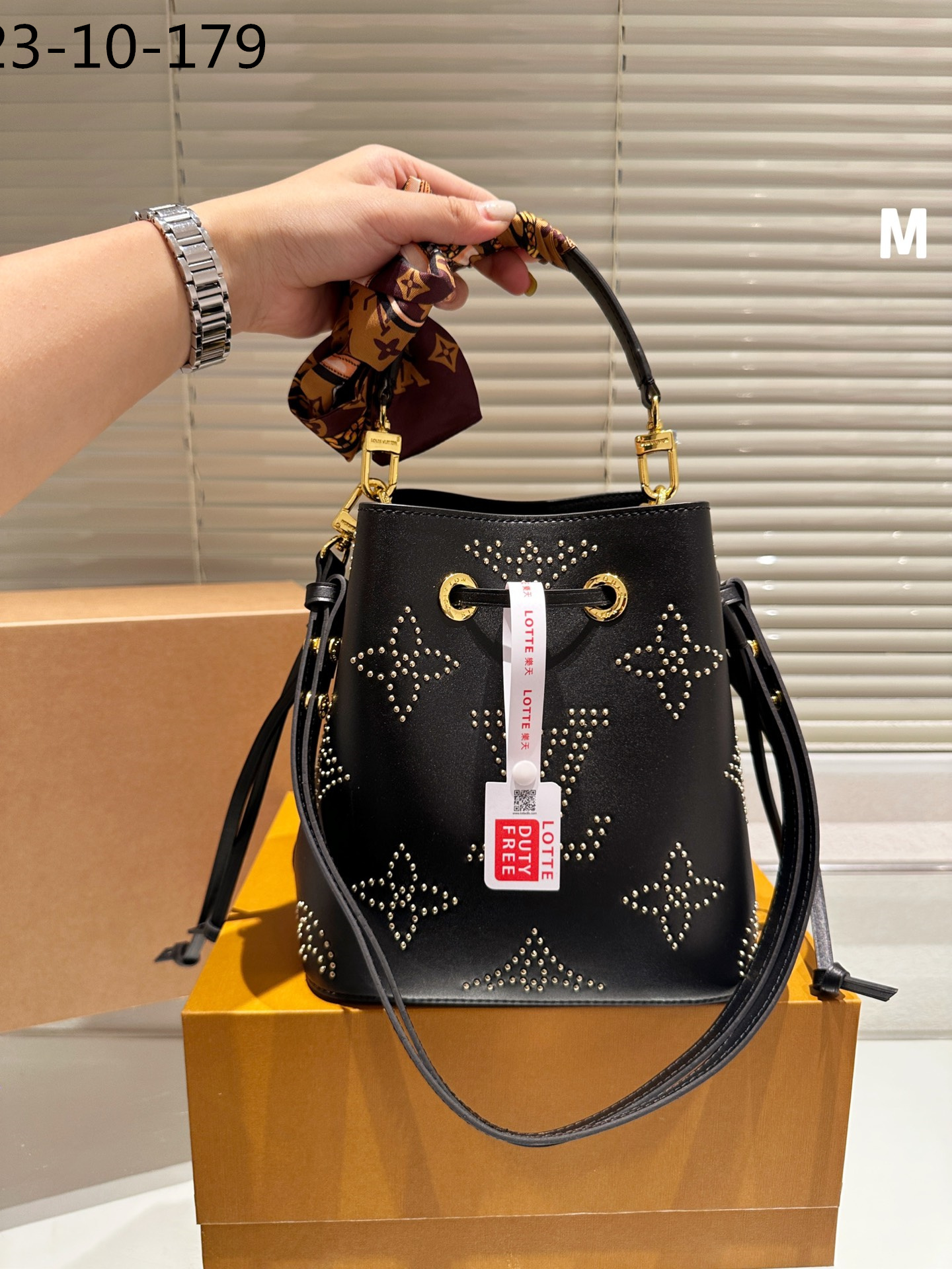Louis Vuitton N Ono  Bb Black 25Cm M46734