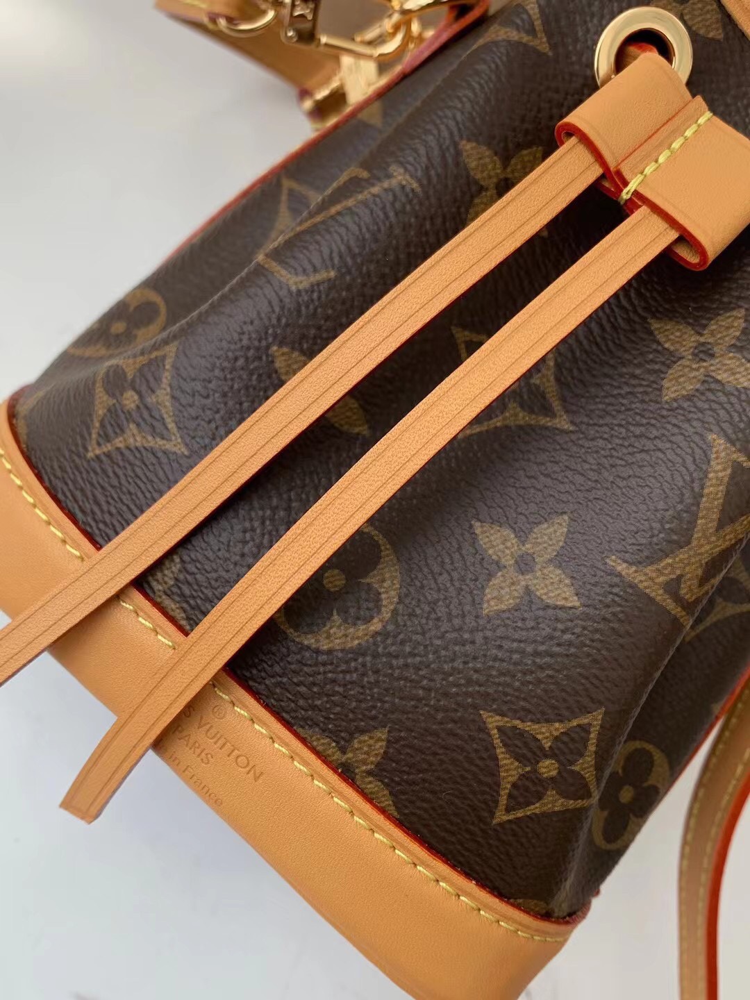 Louis Vuitton Nano Noé Monogram Small Leather Goods Monogram 16cm M81266