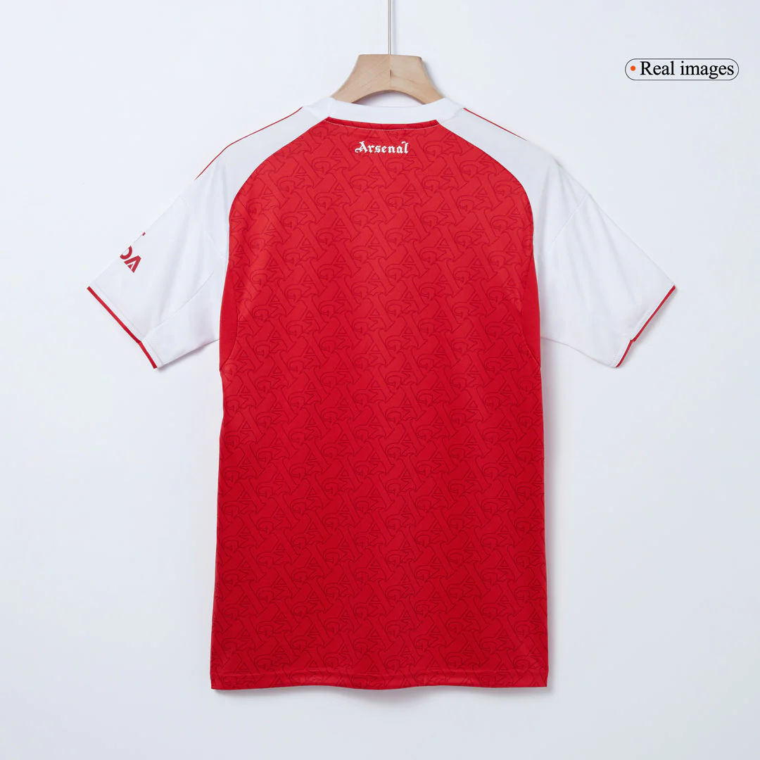 ØDEGAARD #8 Arsenal Home Soccer Jersey 2025/26 Red