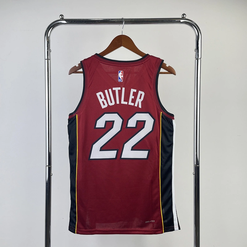 2023 NBA Miami Heat 22 BUTLER Basketball Jersey