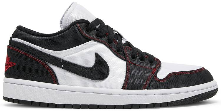 Wmns Air Jordan 1 Low SE Utility White Black Red DD9337-106