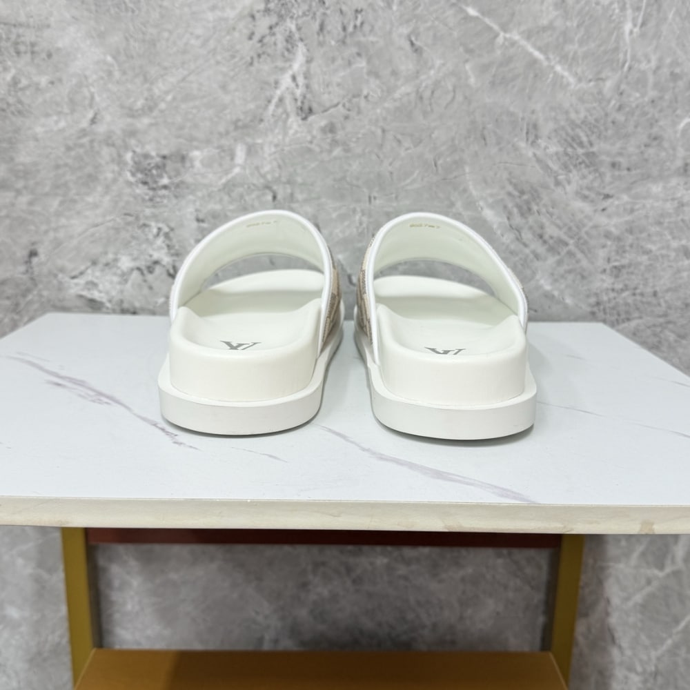 Louis Vuitton Miami Mule White