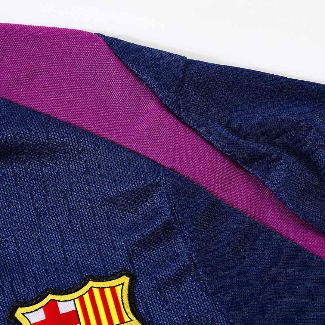 Barcelona Training Tracksuit 2025/26 Navy 1/4 Zip