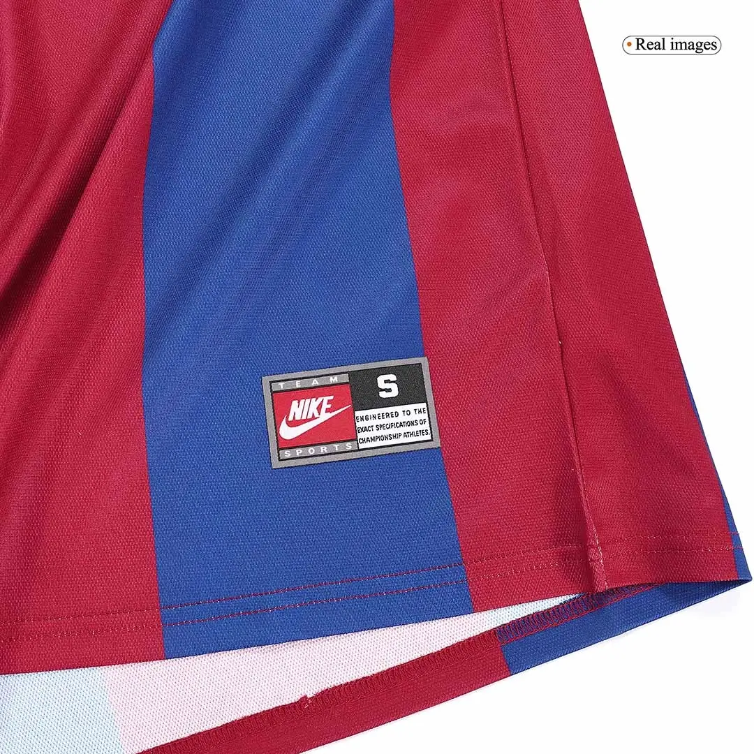 Retro Barcelona 1998/99 Home Soccer Jersey