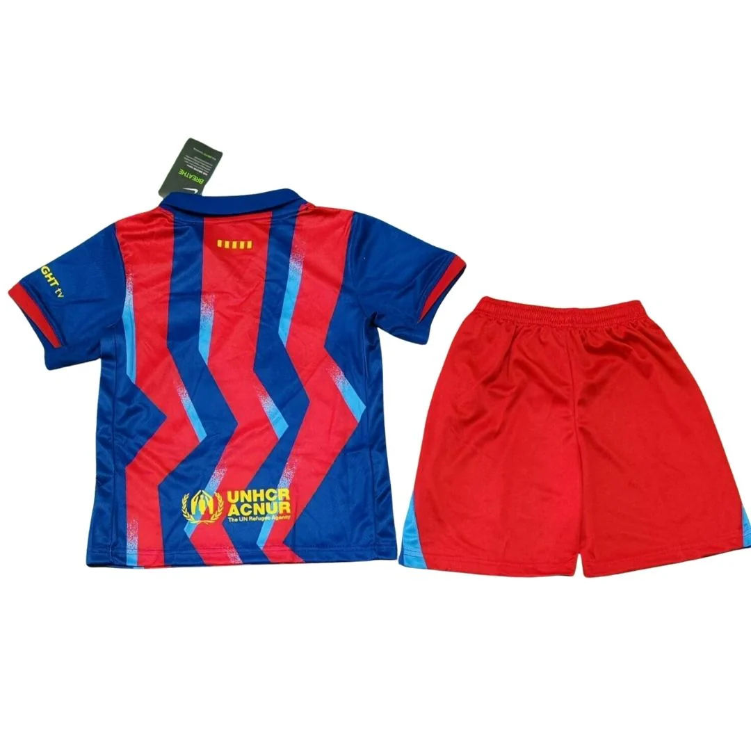Barcelona Kid's Fourth Away Soccer Full Kit 2025/26