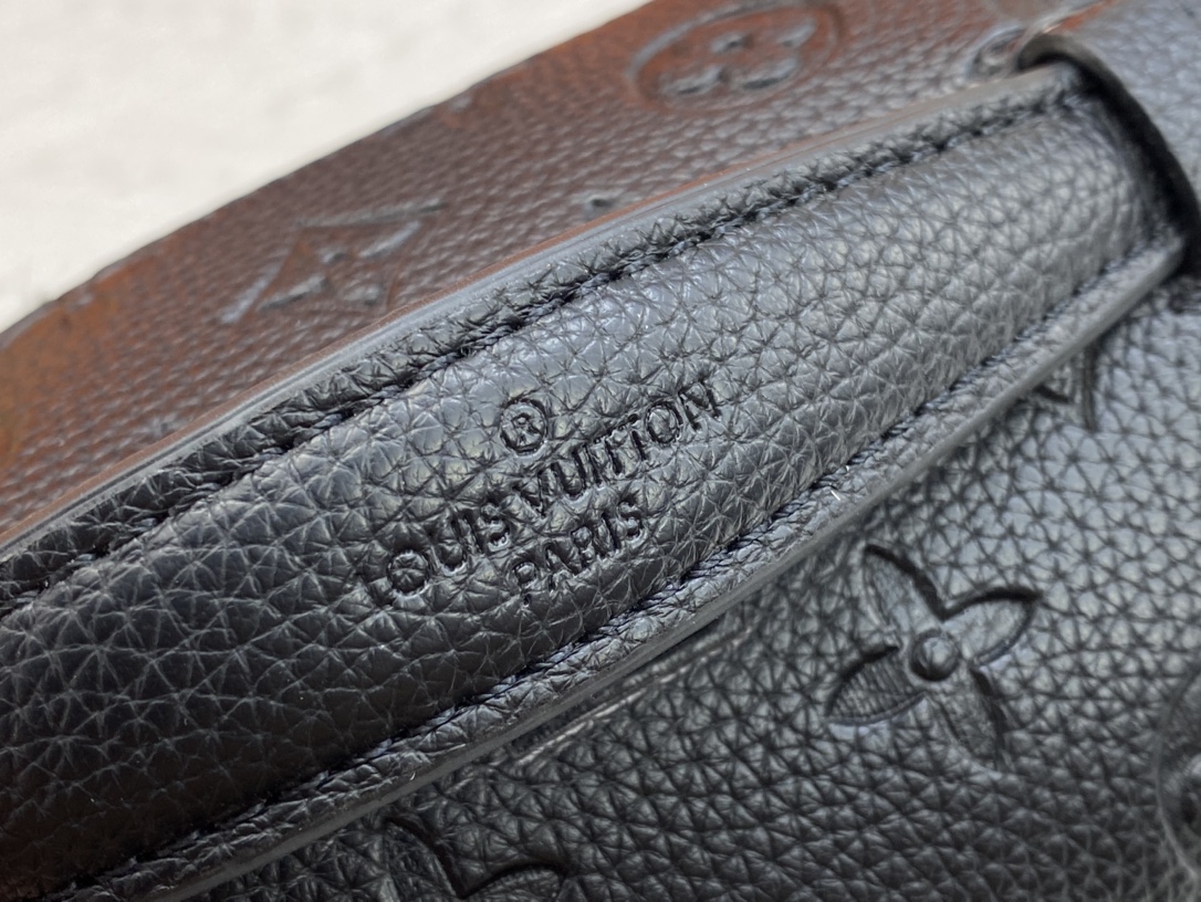 Louis Vuitton Monogram Empreinte Black Bumbag M44812