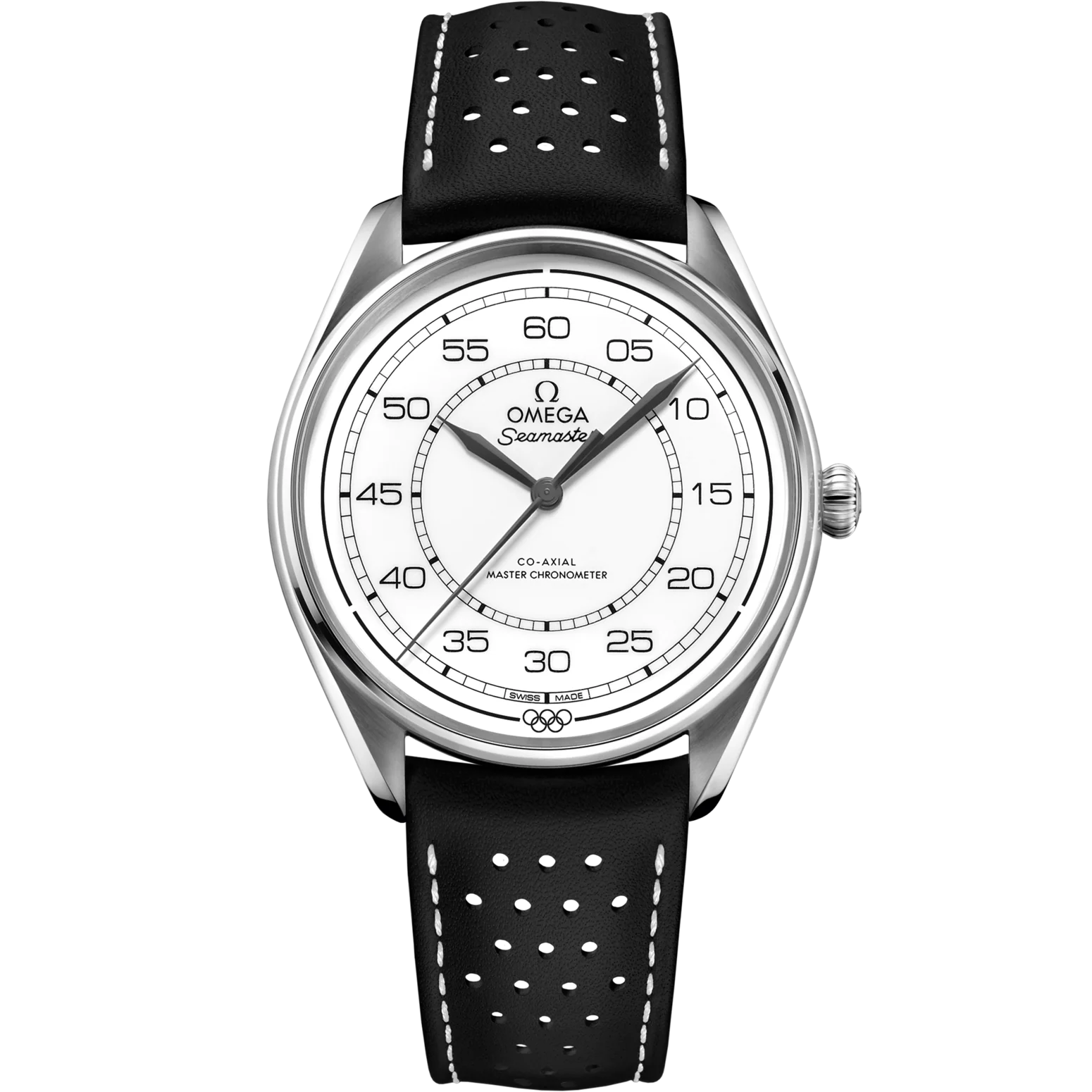 Omega Seamaster Olympic Official Timekeeper 39.5mm White Dial Stainless Steel Strap 522.32.40.20.04.003