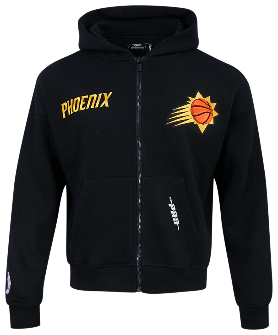 Pro Standard Suns Gold Hoops Pro Full-Zip Hoodie