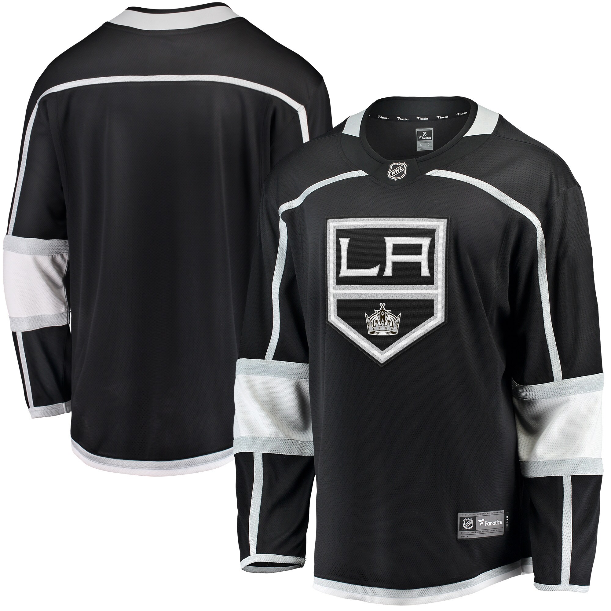 Los Angeles Kings Fanatics Home Breakaway Jersey – Black