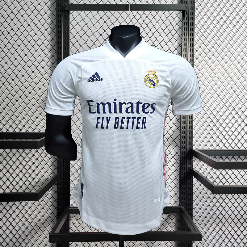 Retro Player 2020-21 Real Madrid Home Benzema vini jr. Sergio Ramos Casemiro KROOS MODRIC Football Jersey