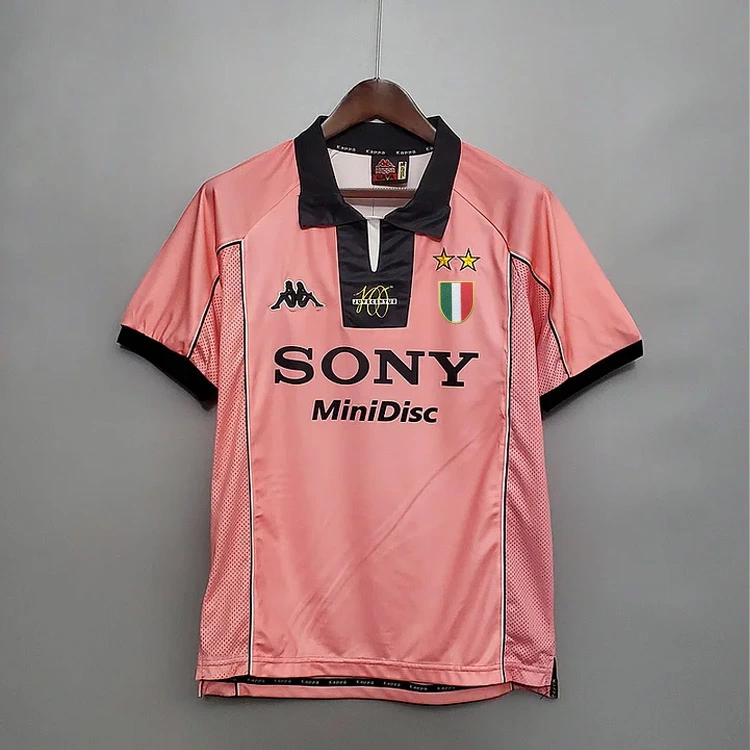 Retro 1997-98 Juventus away ZIDANE DEL PIERO CONTE INZAGHI Football jersey retro