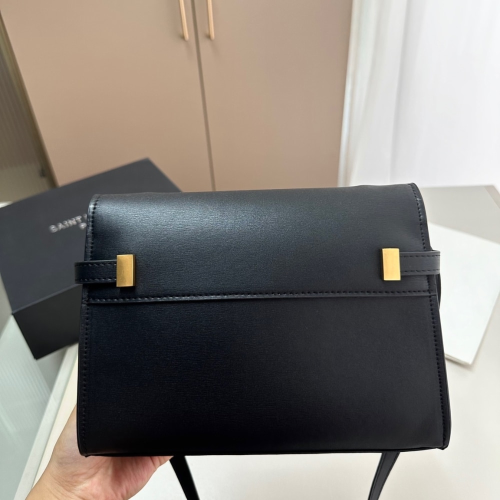 Saint Laurent Manhattan Small In Box Black 24Cm