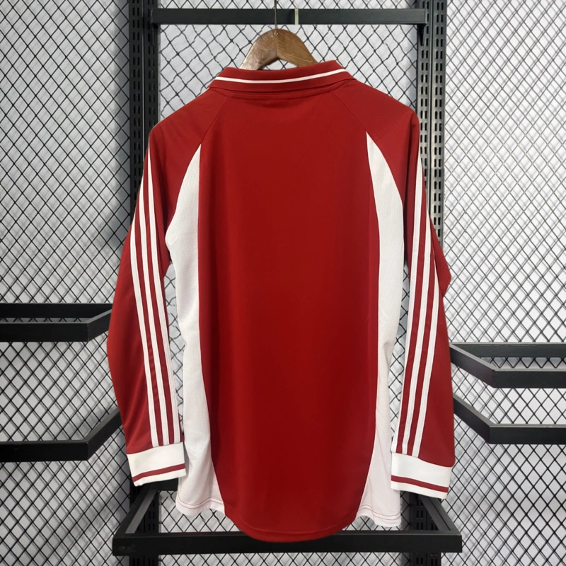 Retro 2001 China Home Long sleeve Football jersey retro
