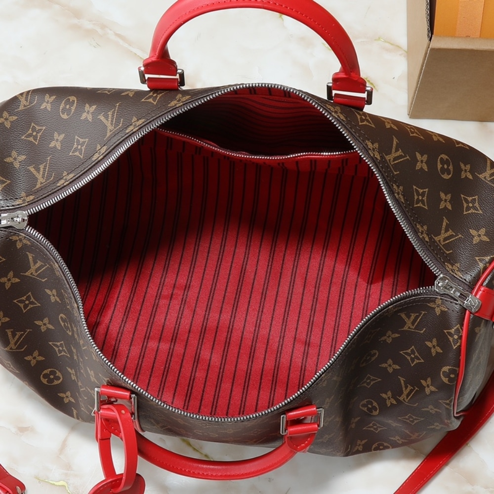 Louis Vuitton Keepall Bandoulière 45 Sari Red 50cm M13808