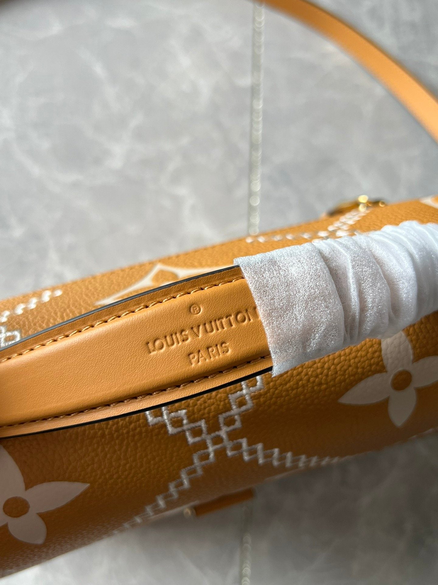 Louis Vuitton Pochette M Tis 25Cm Brown Bag