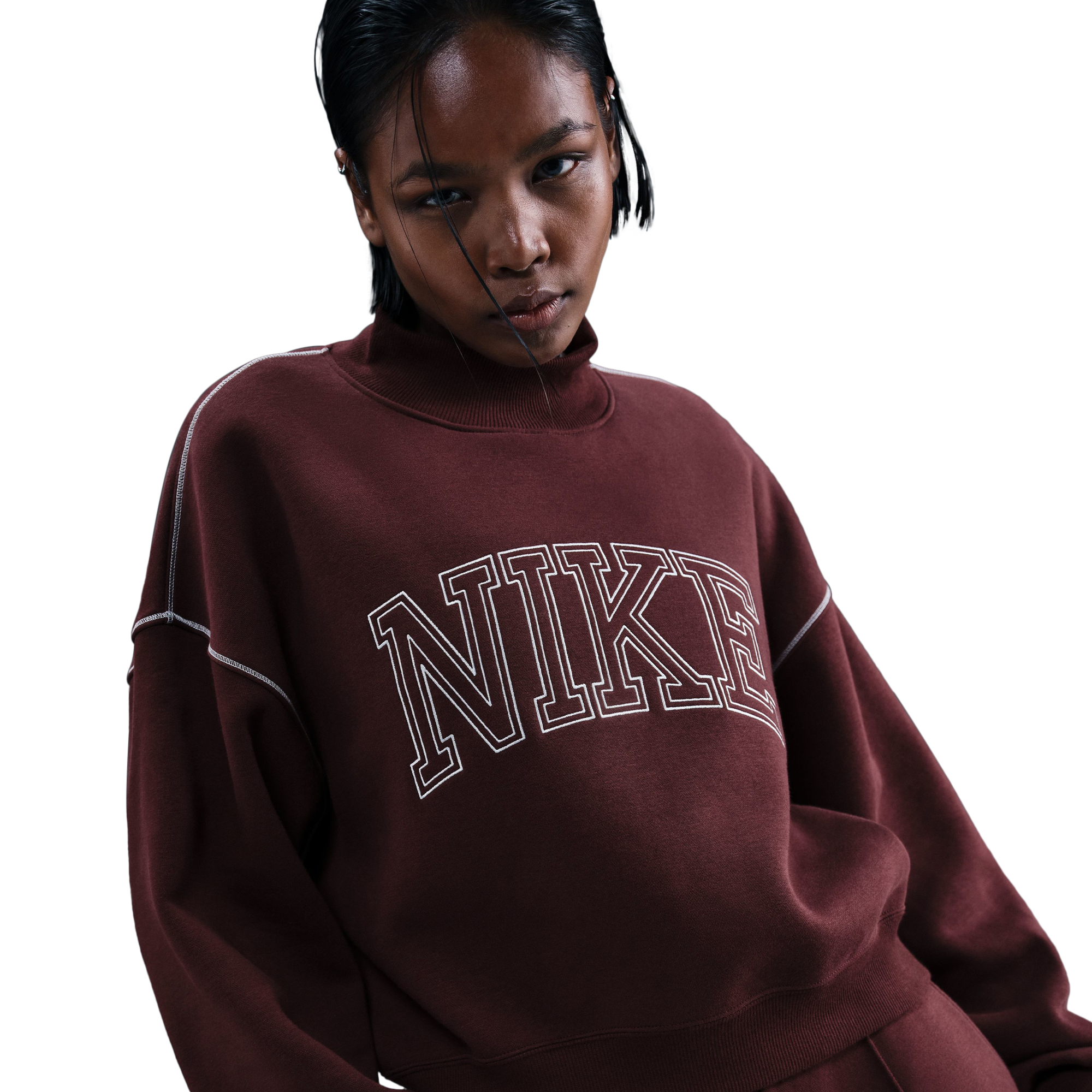 Nike NSW Phoenix Fleece Mock Neck