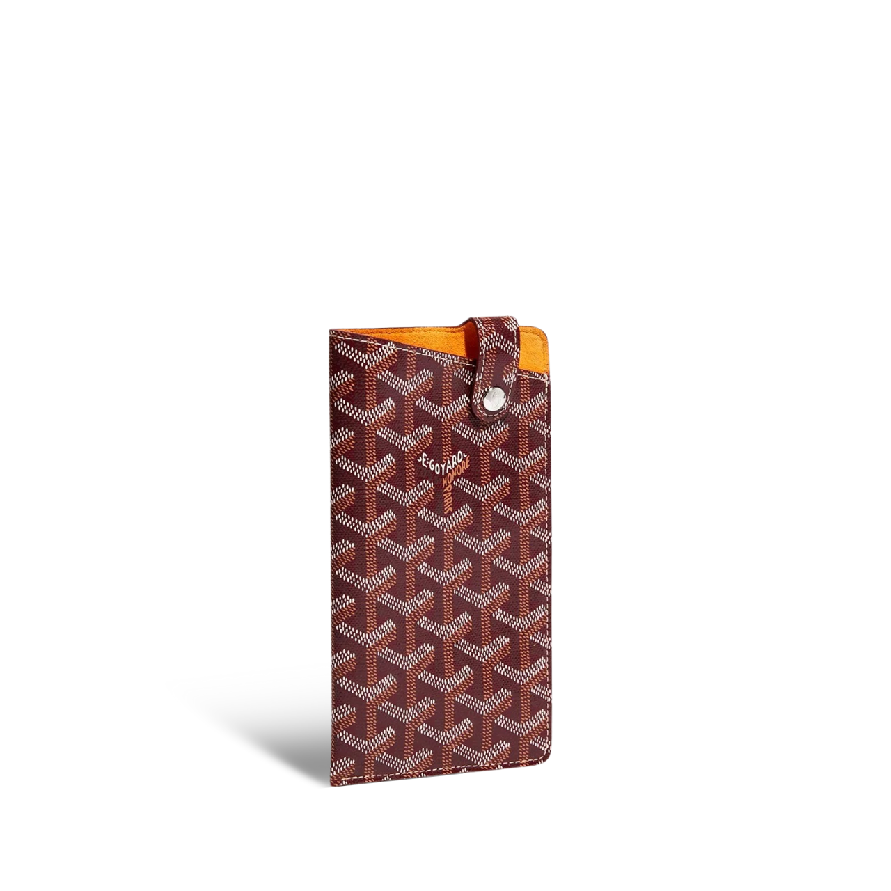Goyard Montmartre Gm Case 18 Cm Wine Red Goyardine Canvas