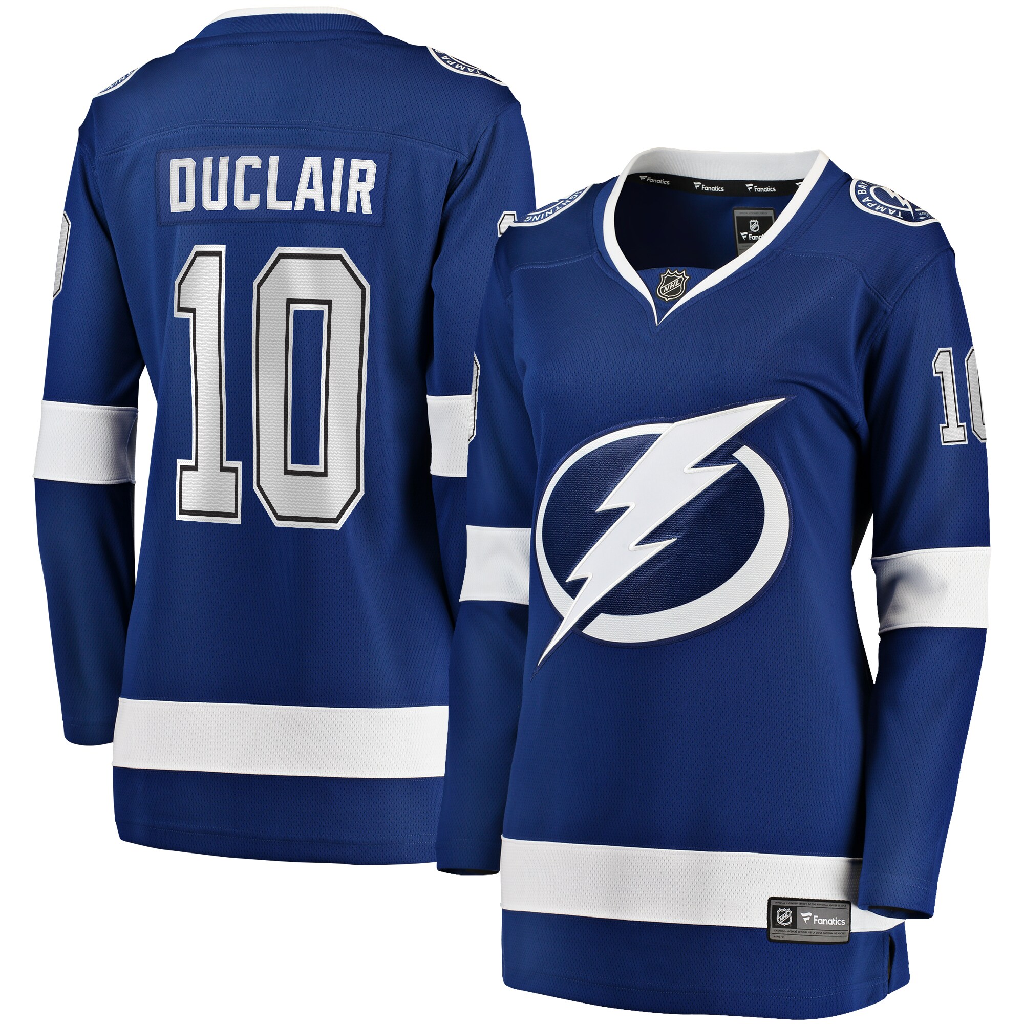 Anthony Duclair Tampa Bay Lightning Fanatics Women’s Home Breakaway Player Jersey – Blue