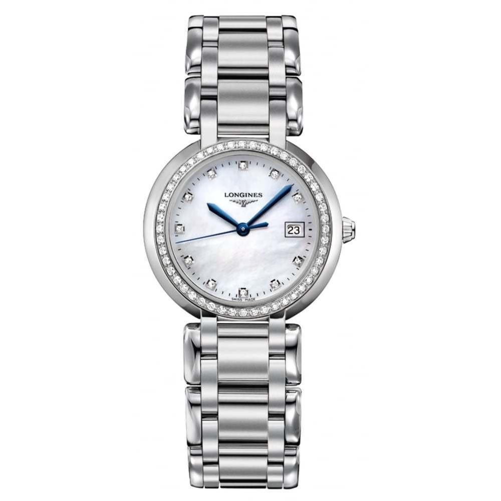 【Super Clone】Longines Women's L8.112.0.87.6 PrimaLuna Stainless Steel Watch