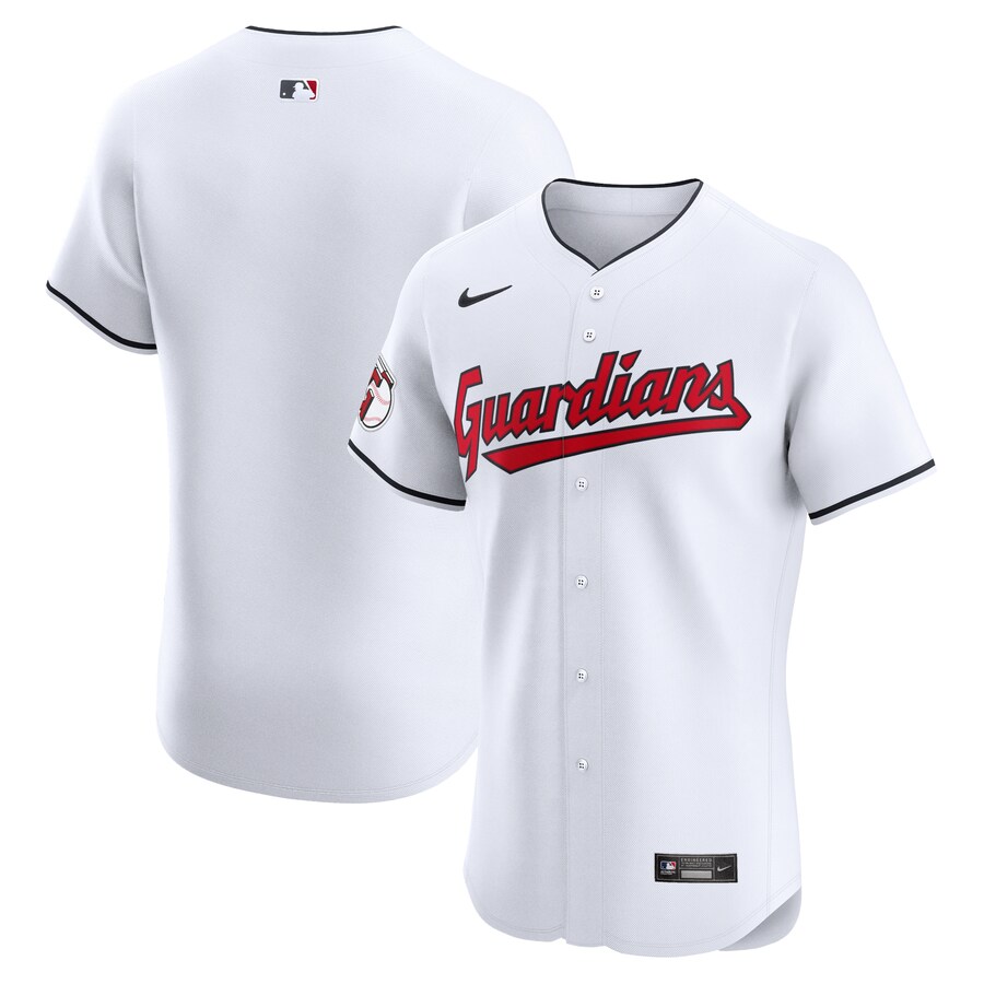 Cleveland Guardians Home Elite Jersey White