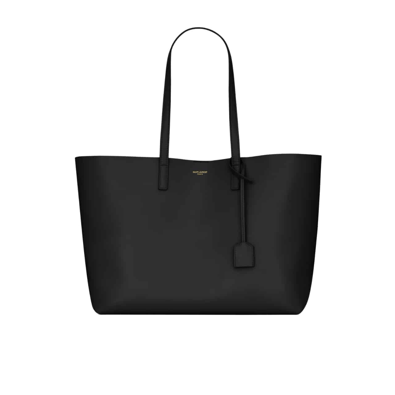 Saint Laurent Shopping Leather Black 37Cm