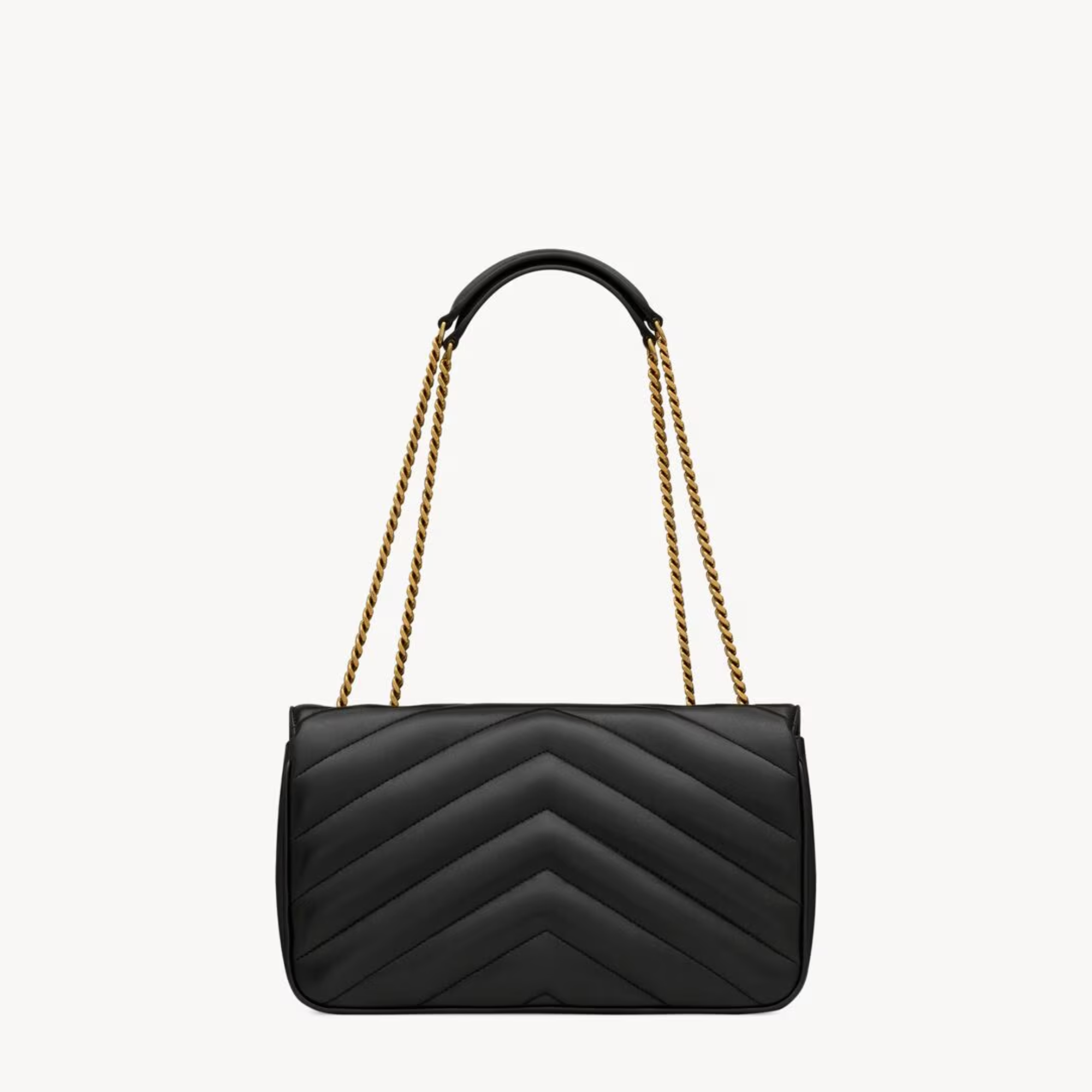 Saint Laurent Loulou Gold Chain Bag 29cm/11.4in