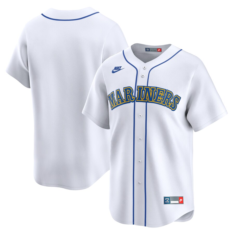 Seattle Mariners Cooperstown Collection Limited Jersey White