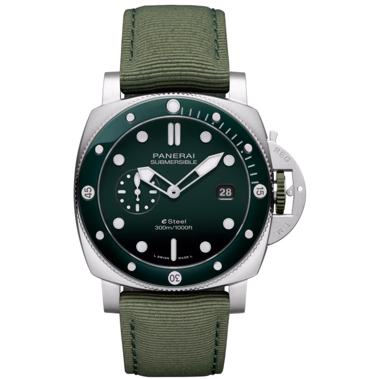 Panerai Submersible QuarantaQuattro Verde Smeraldo 44mm PAM01287
