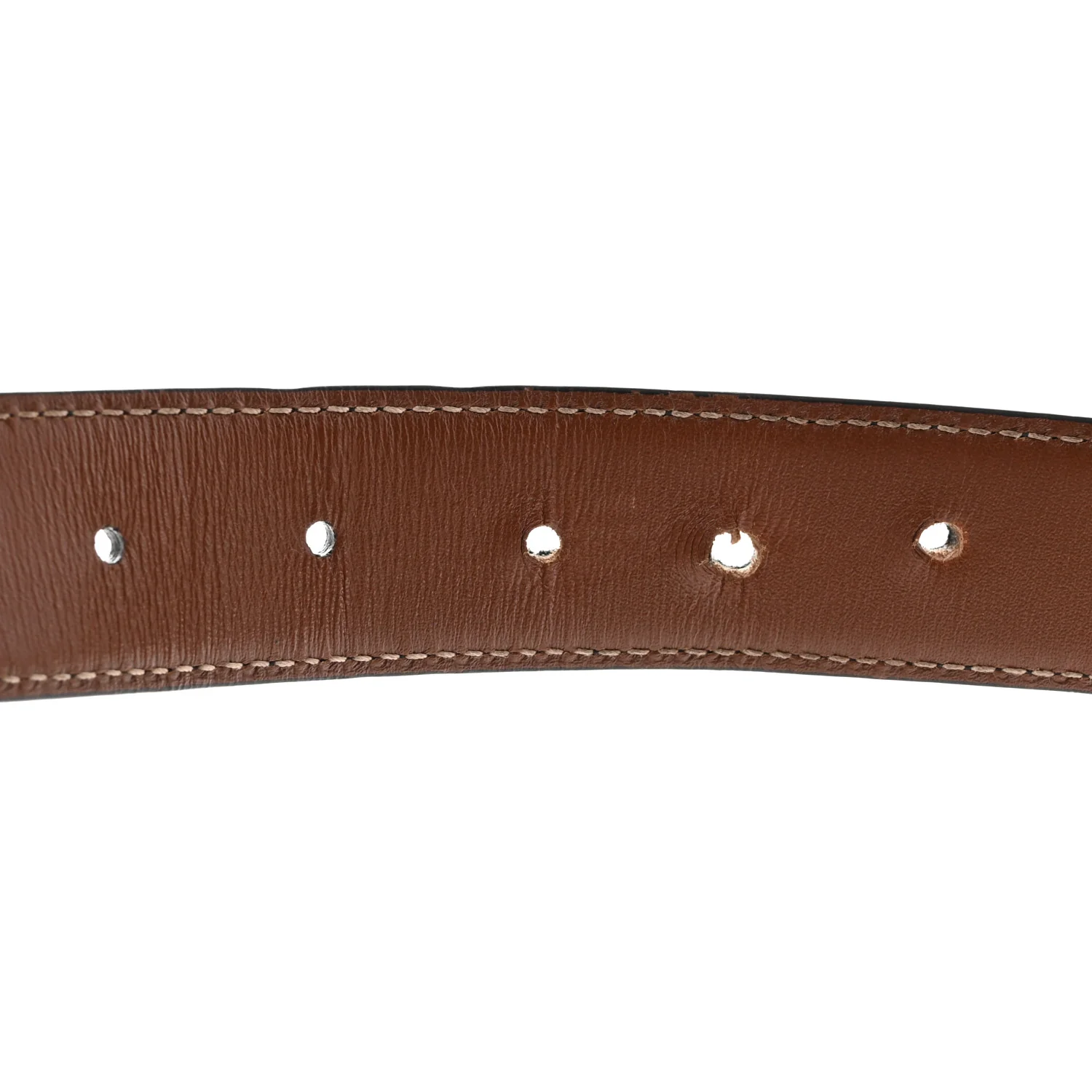 Textured Dollar Calfskin Ciny Calf Lux Squared Interlocking G 30mm Reversible Belt 105 42 Brown Black