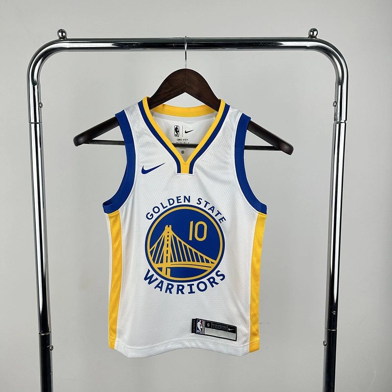Kids 2023 NBA Golden State Warriors 10 BUTLERIII Basketball Jersey