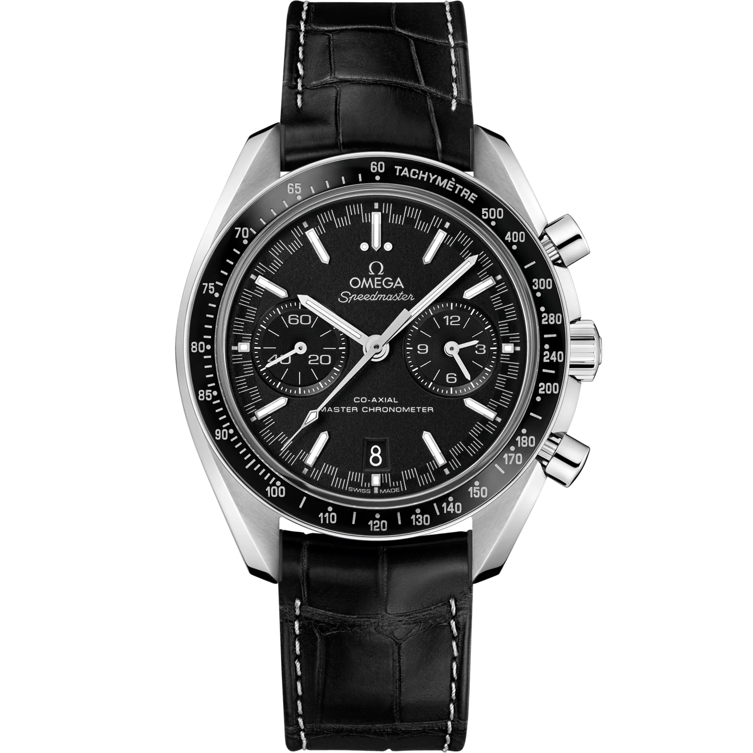 Omega Speedmaster Super Racing Black Dial 44.25mm Stainless Steel Strap 329.33.44.51.01.001